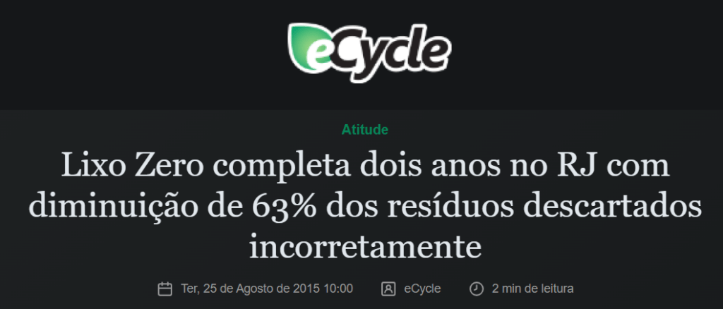 eCycle Lixo Zero